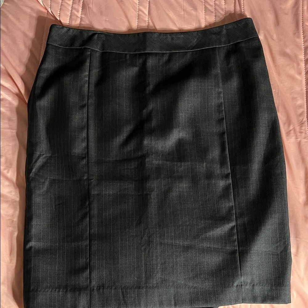 Merona Dark Gray Pencil Skirt